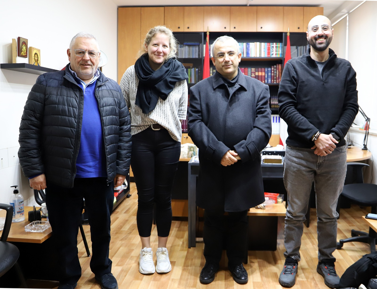 Caritas Austria representatives visit Caritas Lebanon