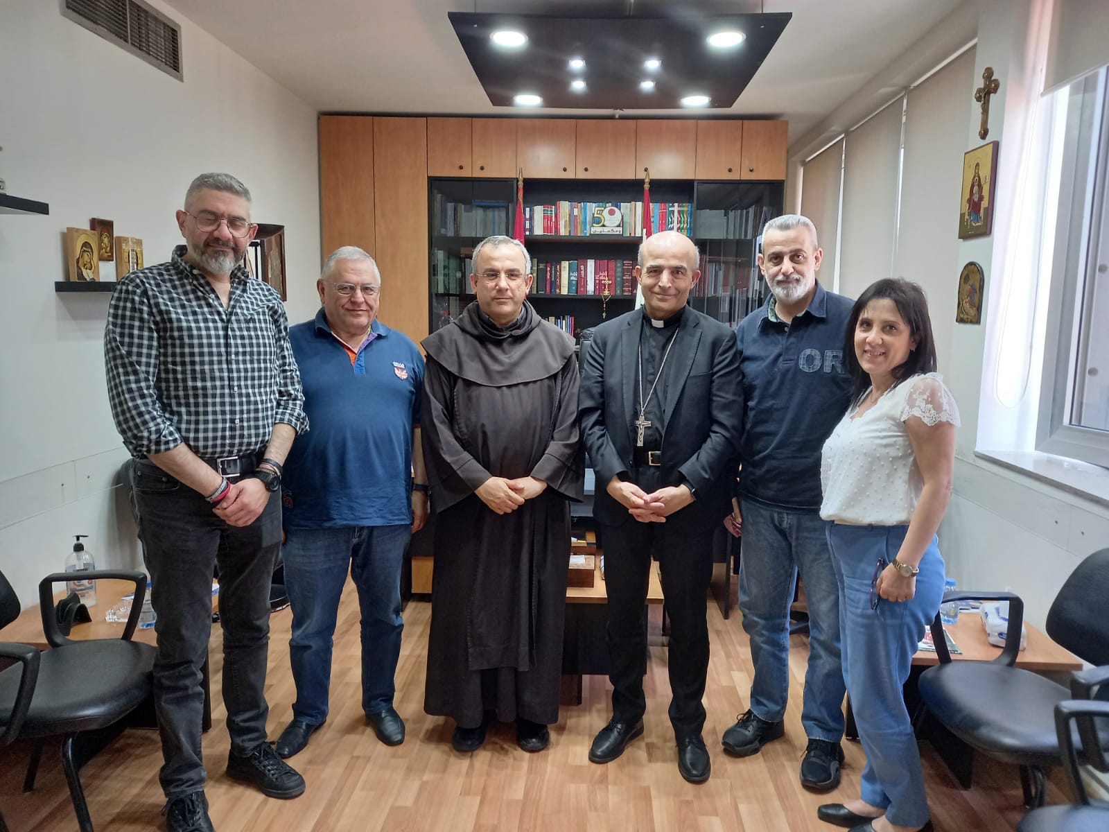 Bishop Zeidan visit to Caritas - Caritas Lebanon